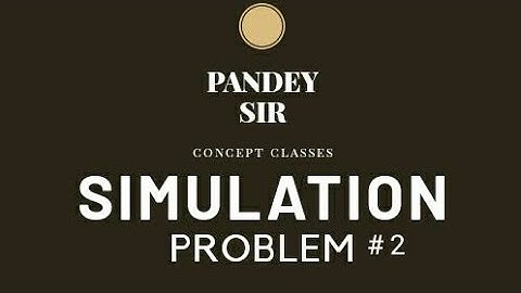 Simulation Problem 2 using Monte Carlo method