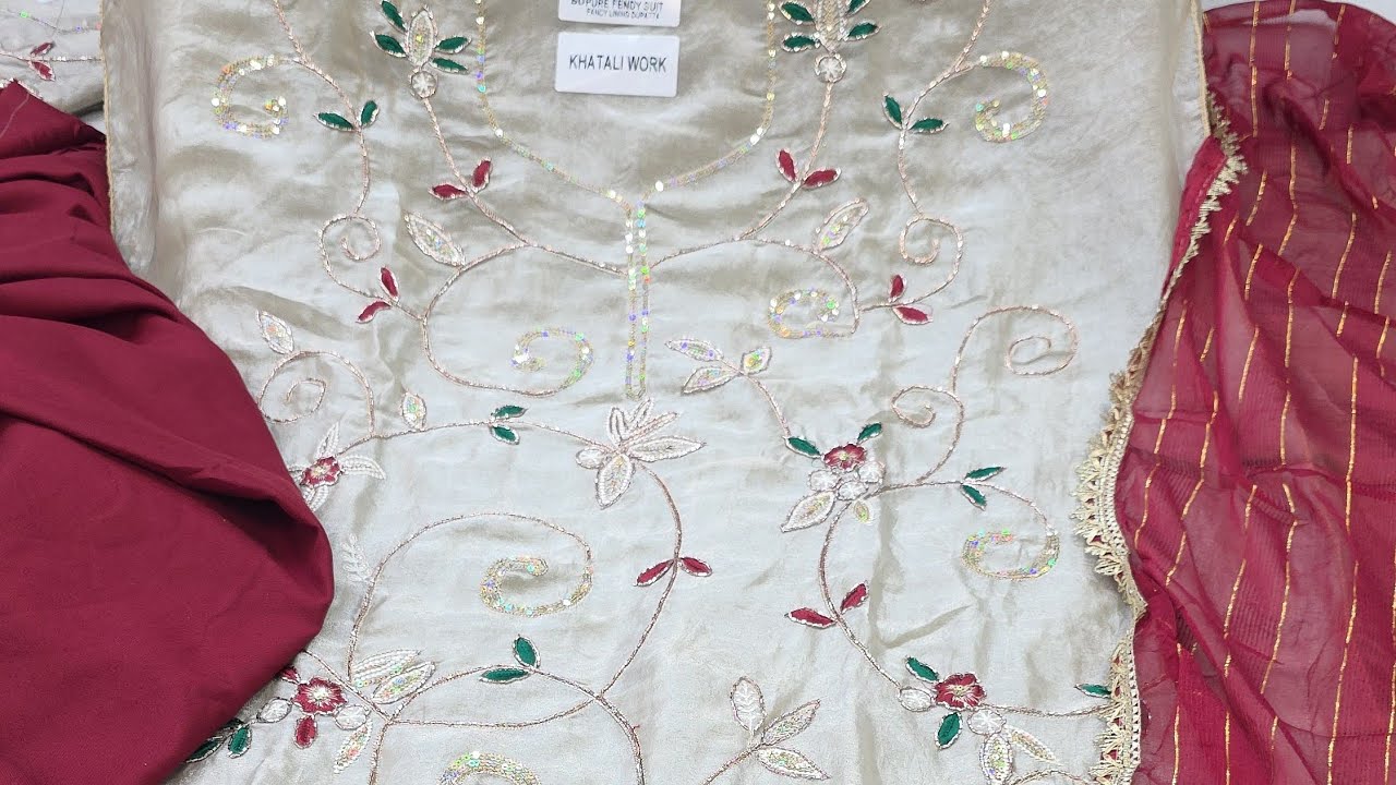 DESIGNER FANCY SUITS..ONLY WHATSAPP      ORDER NO.  95558_65558..  95558_40005