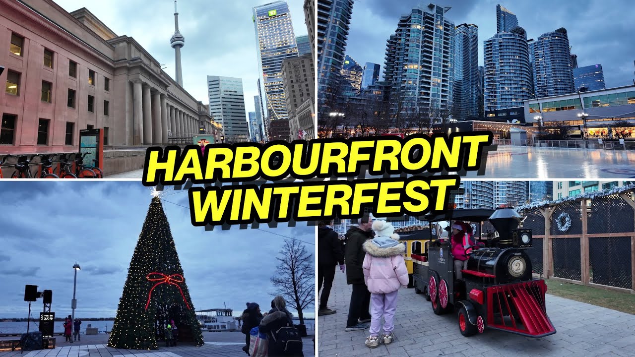 Это оно? Идём на фестиваль Harbourfront Winterfest в Торонто 2025