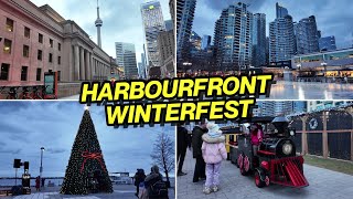 Is This it? Walking to Toronto's Harbourfront Winterfest 2025