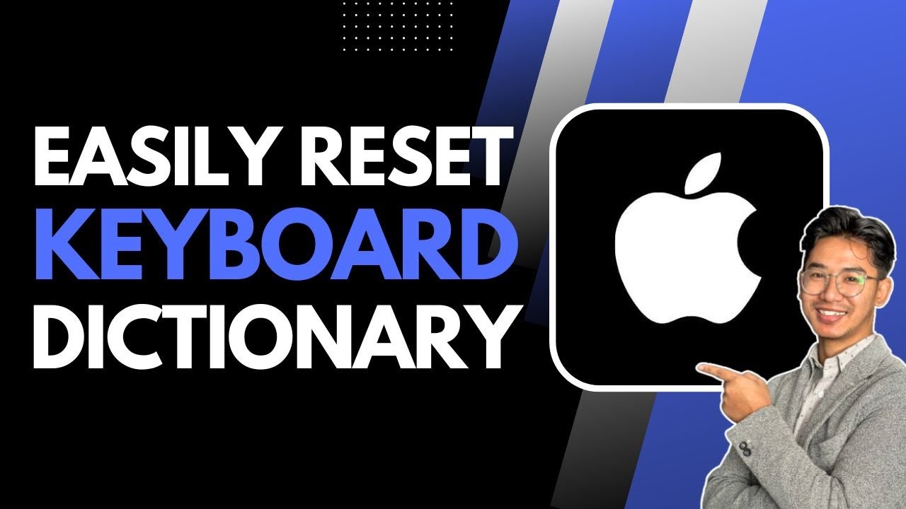 Reset Keyboard Dictionary on iPhone - YouTube