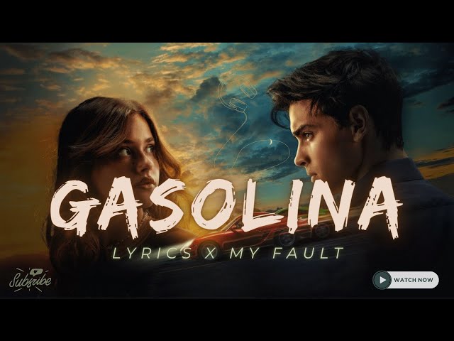 Gasolina [Lyrics] - Daddy Yankee Feat My Fault || AS Music #lyrics #trending #video #myfault #song class=