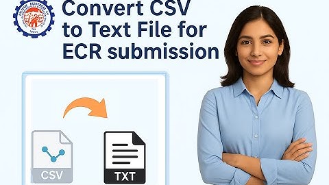🤖 PF ECR in Seconds! Use AI & Excel to Auto-Generate TXT File Fast#pf #ecr #pfchallan #tools