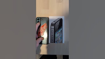 Galaxy S22 vs iPhone 4s box design test #shorts #youtube #tech