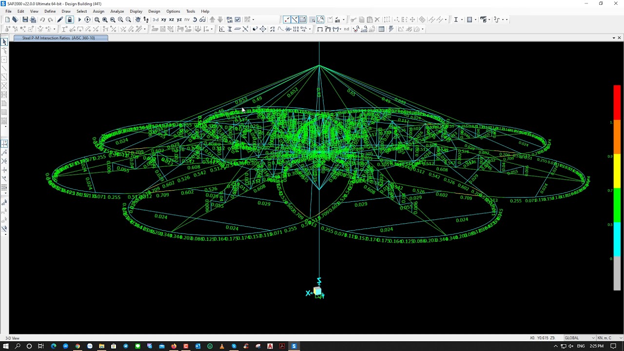 How to design sap2000 v22 steel structure building - YouTube