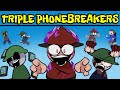 Friday Night Funkin' Triple Phonebreakers | VS Dave and Bambi (FNF Mod/Horror)