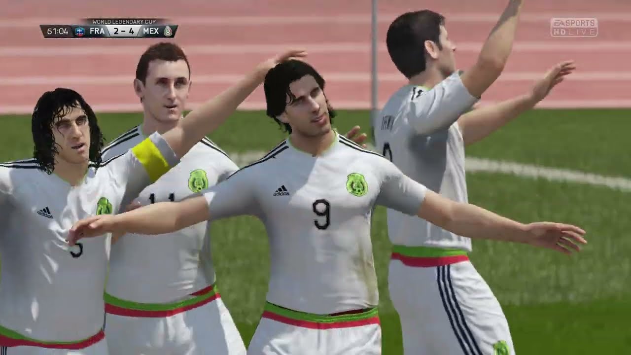 France 4-4 Mexico | FIFA World Legendary Cup 1942 | Group Stage (Highlights)