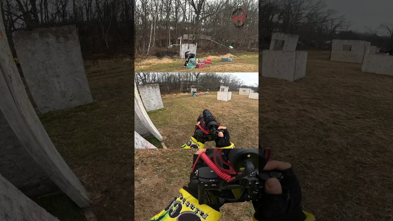 Grab a present 🎁 paintball YouTube