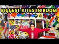 छत भी दीवारें भी फुल 📌💯 | Kite Stash 2025 | Best Kites Market 2025 | Full Room Kites | How To Fly