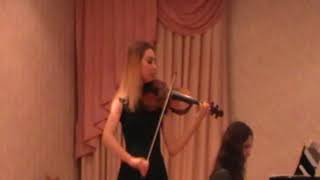 Pablo de Sarasate. Introduction et Tarantelle. Veronica Kolesnikova