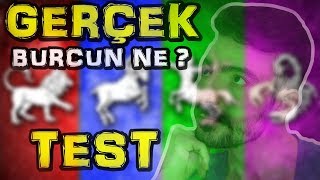 Gerçek Burcun Ne ? 10 Soruda Gerçek Burcunu Öğren Burç Testi̇