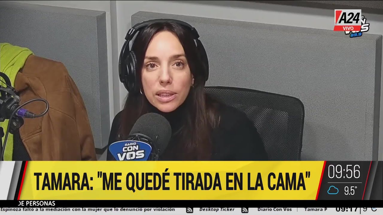 Tamara Pettinato reapareció y reveló el momento más triste al verse en el video con Alberto Fernández
