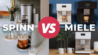 What's Better? NEW Spinn SMART Espresso Machine VS Miele CM6160 Espresso Machine
