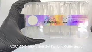 aora 6d diamond soft gel tip  ombré nail method 1 1080p screenshot 4