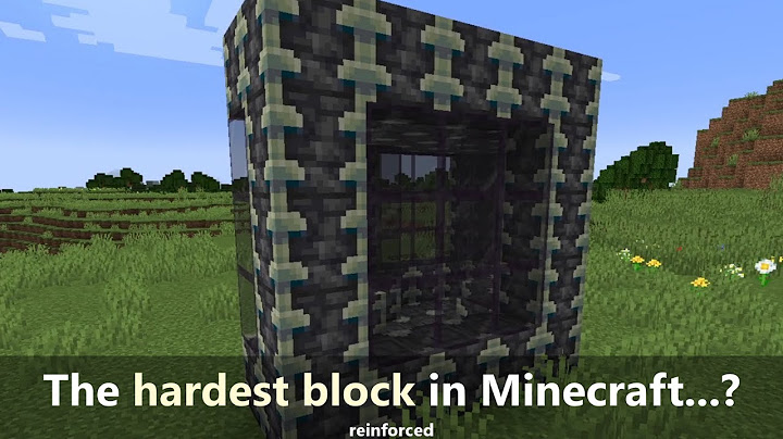 Top 10 hardest blocks to break in minecraft