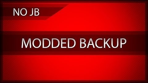 PS3 Modded Backup