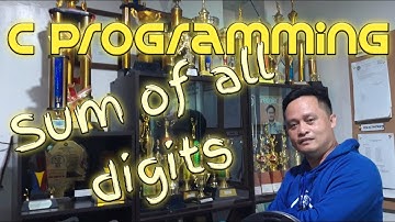 C Programming - Sum of all Digits