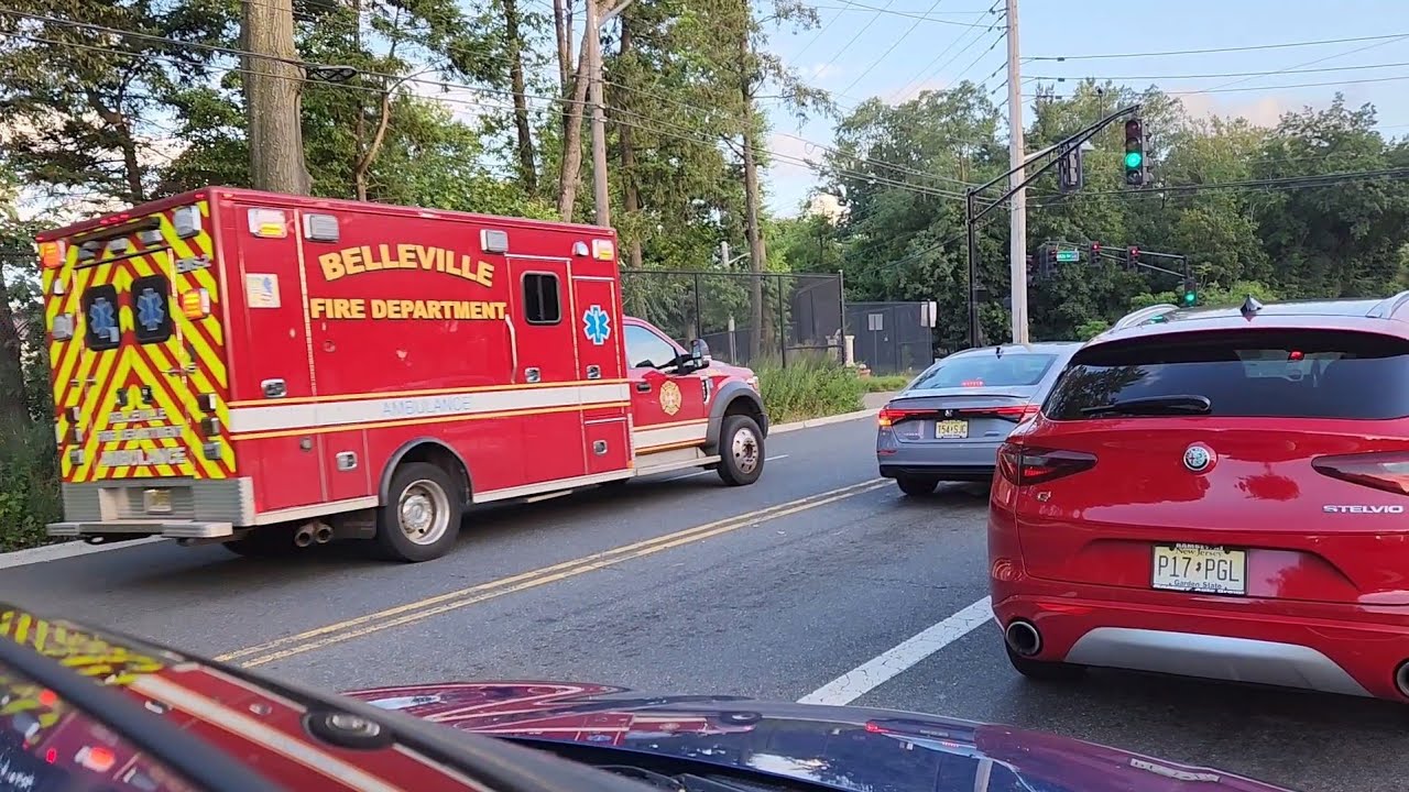 Belleville, NJ Fire Department Ems2 Responding YouTube