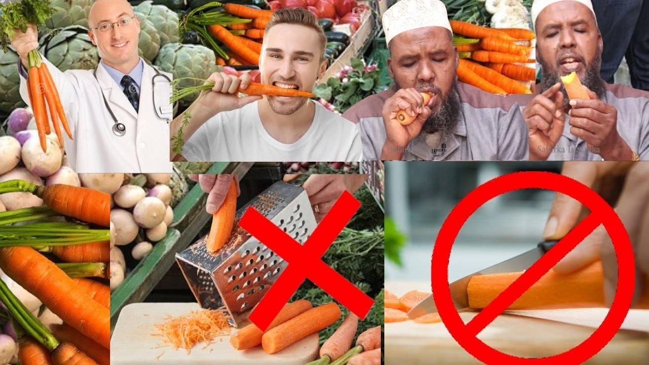 CARROT,Kaarootka Iyo Sida Qaldan Ay Somalidu U Isticmaasho.5 Xabo Qofk