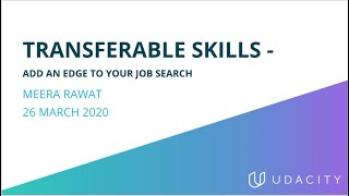 TRANSFERABLE SKILLS - Add an Edge to your Job Search screenshot 4