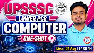 UPSSSC Lower PCS 2026 | Computer One Shot Marathon Class | Lower PCS Computer Class By Ravi Sir screenshot 2