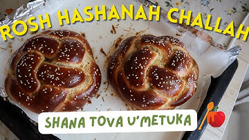 HOW TO MAKE A ROUND CHALLAH FOR ROSH HASHANAH | EASY ROUND CHALLAH | ROSH HASHANAH CHALLAH