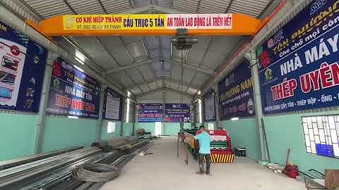 LẮP ĐẶT PALANG CẦU TRỤC 5 TẤN DẦM ĐÔI