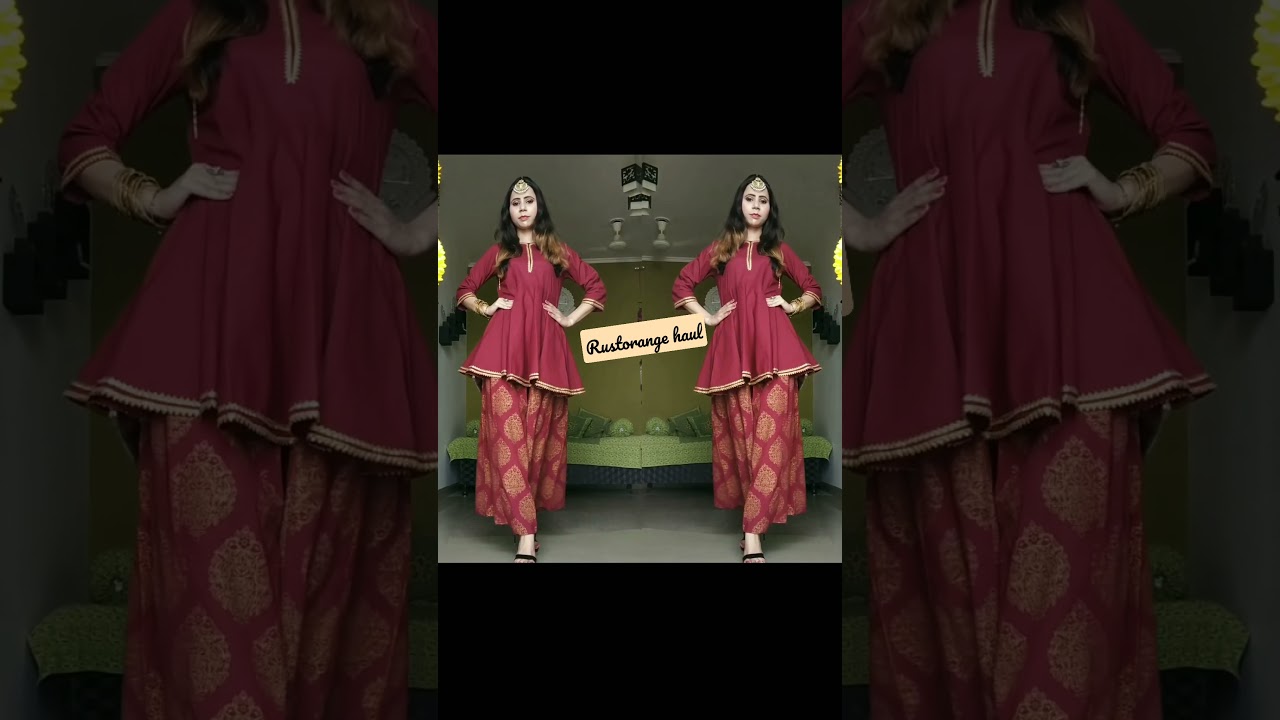 rustrorange party wear dresses 