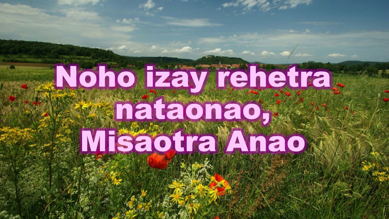 TOMPO Ô MISAOTRA ANAO - Feon'ny Ampakarina - instrum