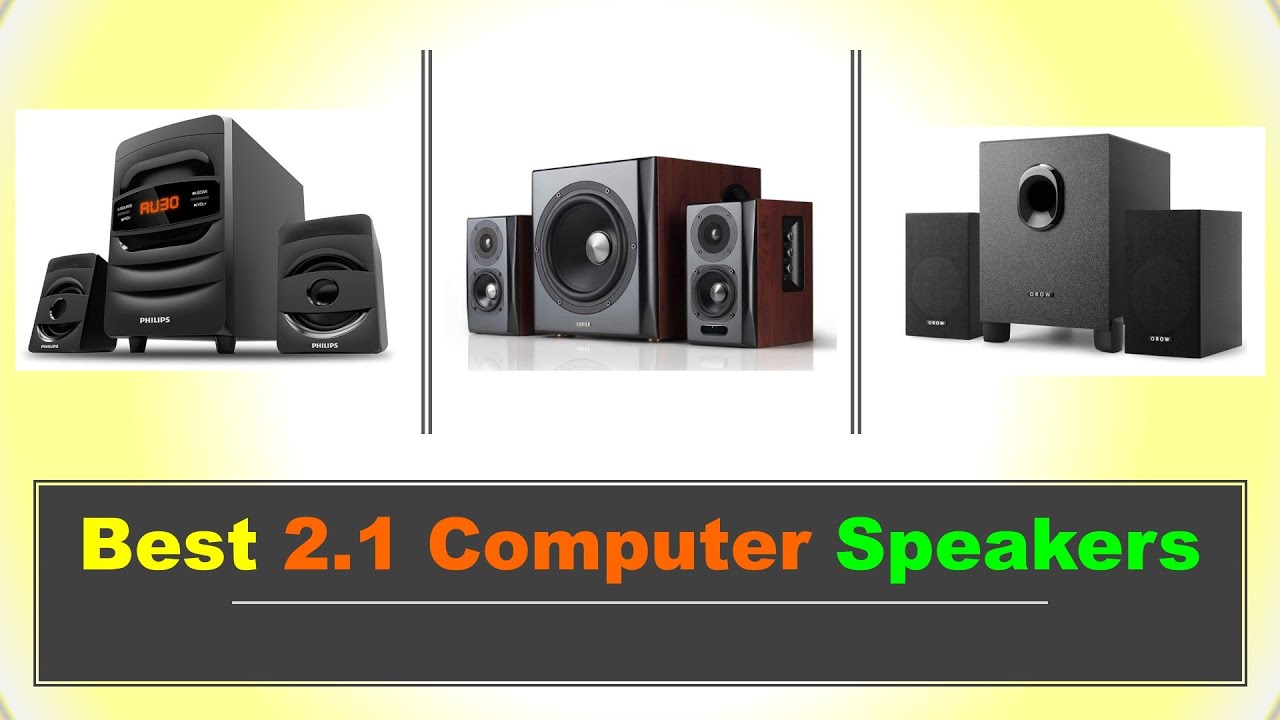 Best 2.1 Computer Speakers in India with Price 2025 ⚡ सबसे अच्छा 2.1 ...