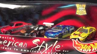 Hot Wheels Racing American Style 4-car Box Set From 1999