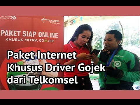 Paket Internet Khusus Driver Gojek Dari Telkomsel Youtube