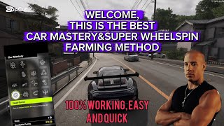 FORZA HORIZON 6 - BEST CAR MASTERY & SUPER WHEELSPIN FARMING METHOD (100% WORKING)