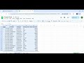 Easy way to Convert Data into a Table in Google Sheets | MS Excel