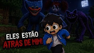 SOBREVIVI aos EXPERIMENTOS de Poppy Playtime no Minecraft 😨🔥