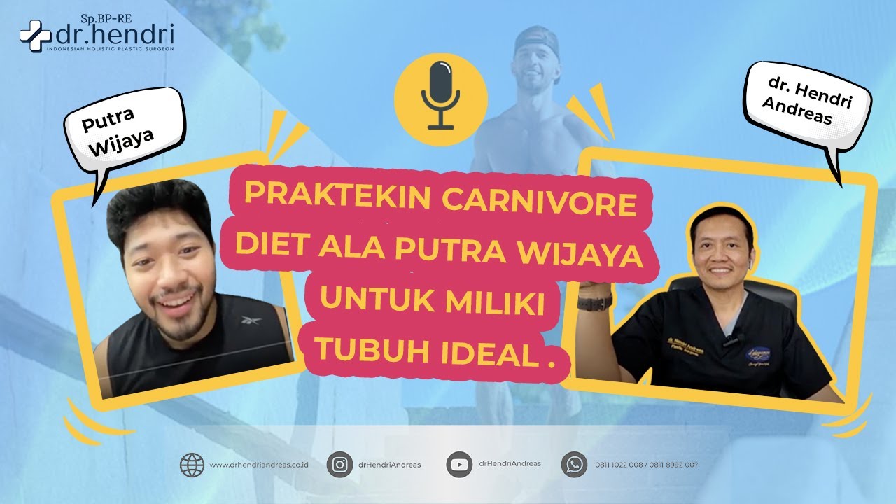 Praktekin Carnivore Diet ala Putra Wijaya untuk Miliki Tubuh Ideal