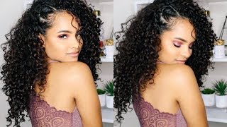 GRWM: Event MU, Curly Hair + Outfit
