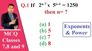 Extra Questions On Exponents & Power | Class-7, 8 and 9 | | Laws of Exponents | Exponents Rule