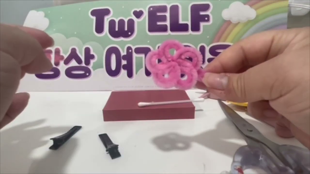 櫻花髮夾手作教學 縮圖