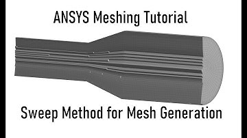 ANSYS Meshing Tutorial | Sweep Method for Mesh Generation with Boundary Layers