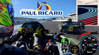 Un tour en Superkart 250cc sur le circuit de F1 Paul Ricard au Castellet