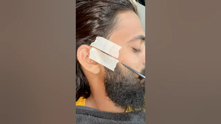 Tapping Tricks Beard Lining Look #adi #beard #youtube #skincare #barber