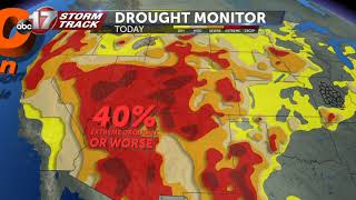 Drought continues to affect more than half the United States.mpg
