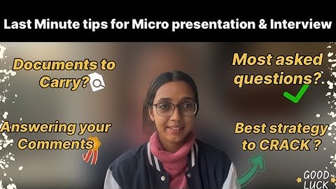 Last Minute STRATEGY to clear CHRIST UNIVERSITY- Micro Presentation, Skill assessment & Interview 💯