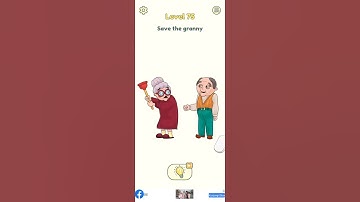 DOP 2 ✅ [Delete One Part] Level 75 #dop #dop2 #gameplay #androidgames #shorts