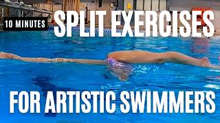 How To Get A 180 Split For Artistic Swimming Flexibility Training
