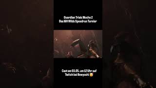 Das Turnier geht WEITER 🥳❤️   #monsterhunter #monsterhunterwilds #capcom #turnier #speedrun