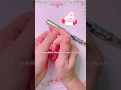 Video Cầm bút đúng cách | Lỗi cầm bút bị chai tay | Luyện... - youtube