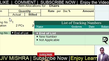 Revise Price in Price List of Tally ERP9 | Tally Chapter 47
