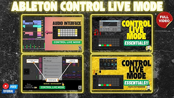 Ableton Control Live Mode Complete Walk Through | FULL VIDEO